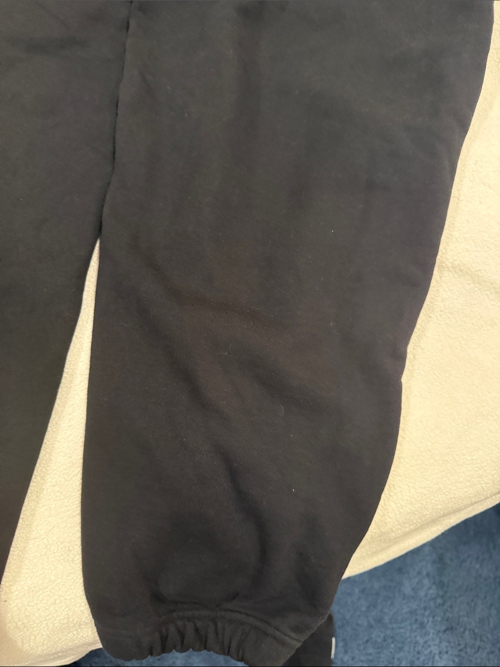 Nike Black Sweatpants with White Swoosh - Picture 6 of 6